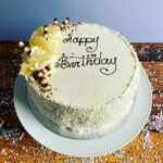 Fresh Cream Cake with vanilla sponge and pineapple