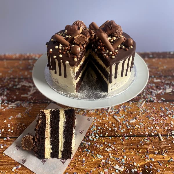 Your Favourite Chocolate treats on your favourite chocolate cakes
