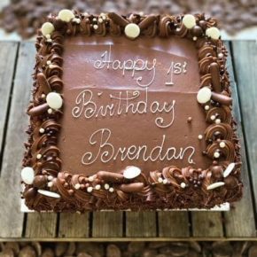 Belgian Chocolate Birthday Cake