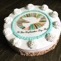 183. Confirmation Cake Topper Glitter Cake Decoration - Etsy