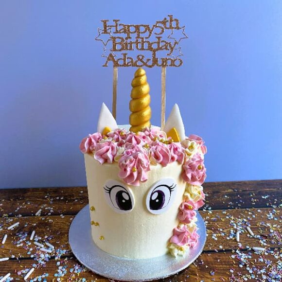 Kids Unicorn Birthday cake to order for collection or delivery